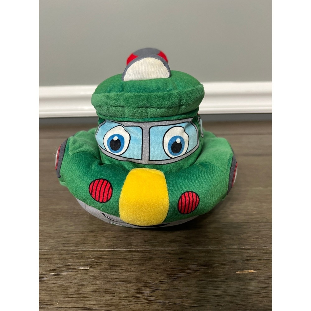 Hess 2023‎ Tugboat Plush Toy Lights & Sounds Stuffed Vehicle Kids Gift
